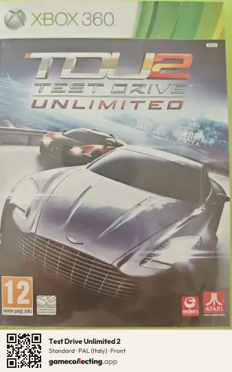 Test Drive Unlimited 2 Xbox 360, Italy box front