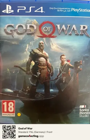 God of War PlayStation 4, Germany box front