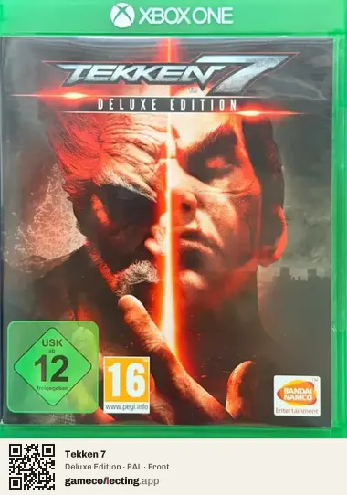 Tekken 7 Xbox One, PAL box front