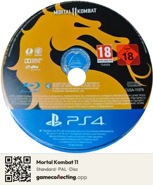 Mortal Kombat 11 PlayStation 4, PAL disc