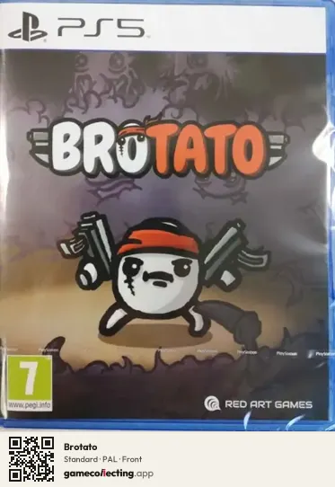 Brotato PlayStation 5, PAL box front
