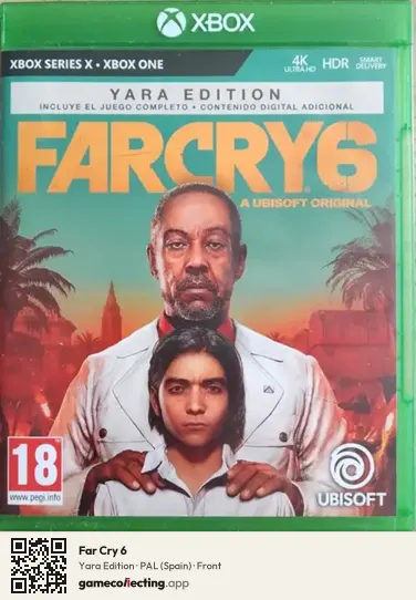 Far Cry 6 Xbox Series X, Spain box front