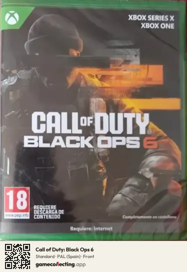 Call of Duty: Black Ops 6 Xbox Series X, Spain box front