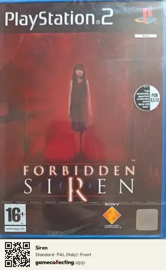 Siren PlayStation 2, Italy box front