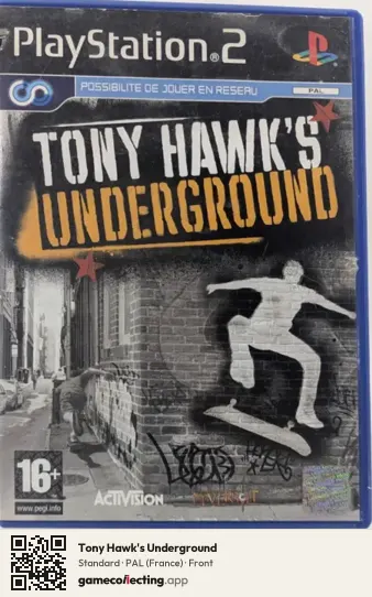Tony Hawk's Underground PlayStation 2, France box front