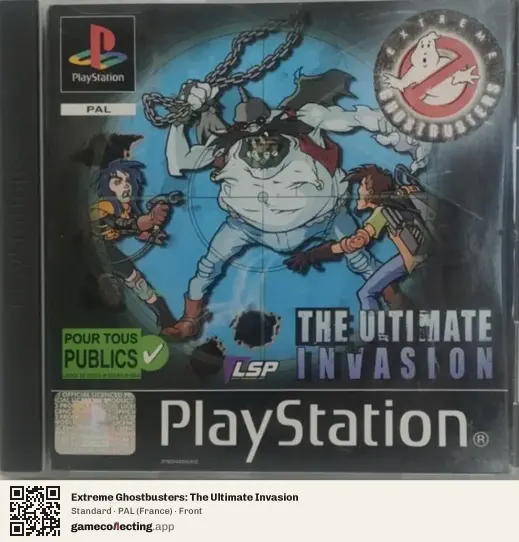 Extreme Ghostbusters: The Ultimate Invasion PlayStation, France box front
