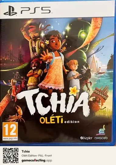 Tchia PlayStation 5, PAL box front