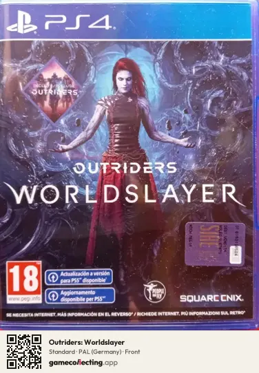 Outriders: Worldslayer PlayStation 4, Germany box front