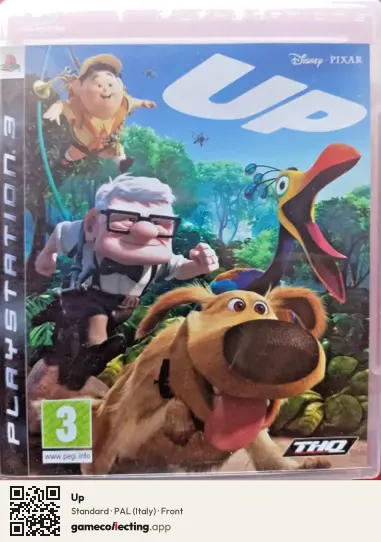 Up PlayStation 3, Italy box front