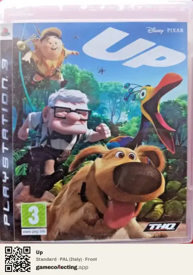 Up PlayStation 3, Italy box front