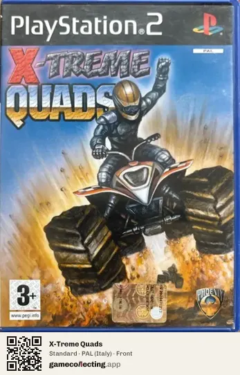 X-Treme Quads PlayStation 2, Italy box front