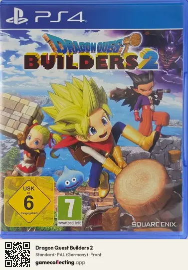 Dragon Quest Builders 2 PlayStation 4, Germany box front