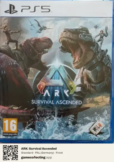 ARK: Survival Ascended PlayStation 5, Germany box front