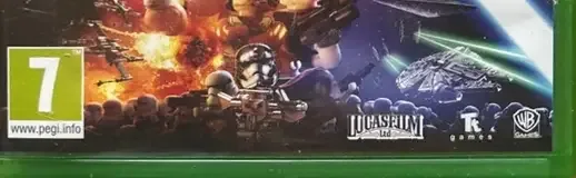LEGO Star Wars: The Force Awakens, the PEGI square on its front
