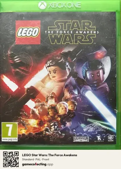 LEGO Star Wars: The Force Awakens Xbox One, PAL box front