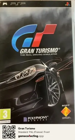 Gran Turismo PlayStation Portable, France box front