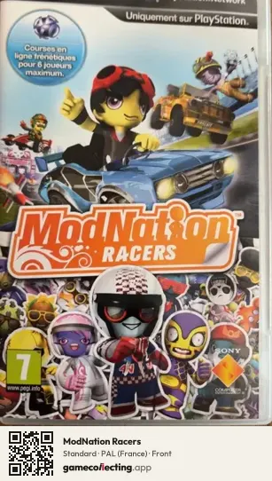 ModNation Racers PlayStation Portable, France box front