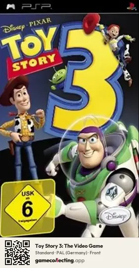 Toy Story 3: The Video Game PlayStation Portable, Germany box front