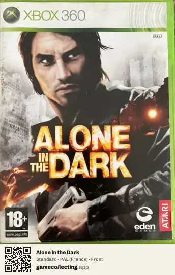 Alone in the Dark Xbox 360, France box front