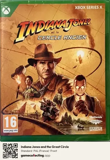 Indiana Jones and the Great Circle Xbox Series X, France box front