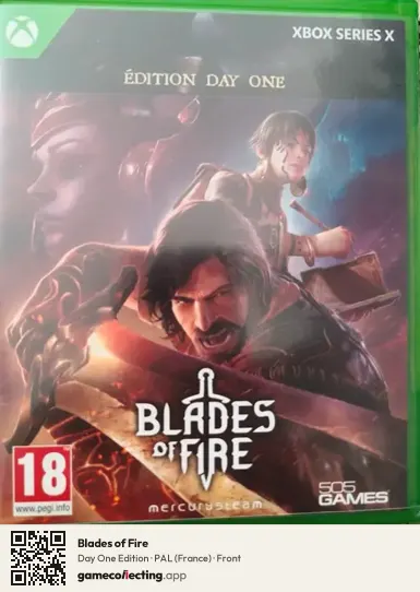 Blades of Fire Xbox Series X, France box front