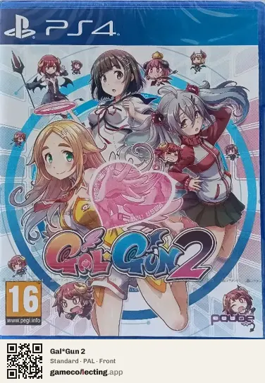 Gal*Gun 2 PlayStation 4, PAL box front