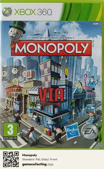 Monopoly Xbox 360, Italy box front