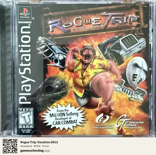 Rogue Trip: Vacation 2012 PlayStation, NTSC box front