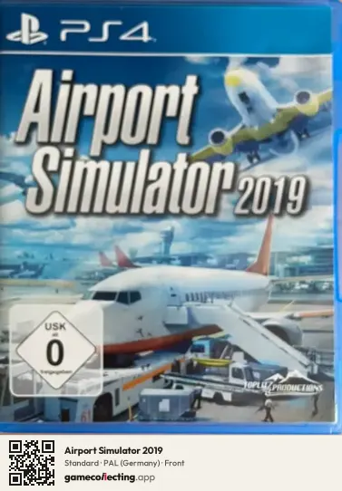 Airport Simulator 2019 PlayStation 4, Germany box front