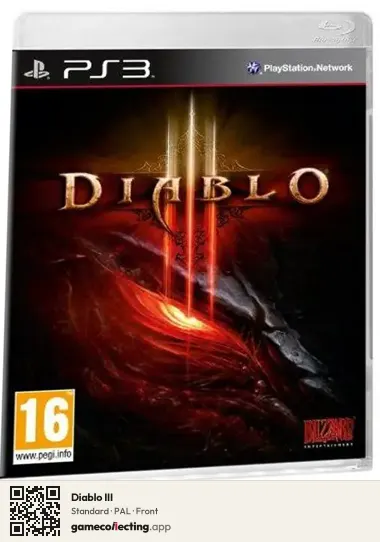 Diablo III PlayStation 3, PAL box front
