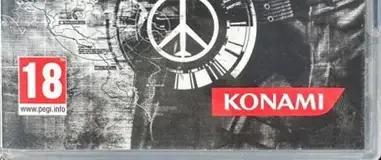Metal Gear Solid: Peace Walker, the PEGI square on its front
