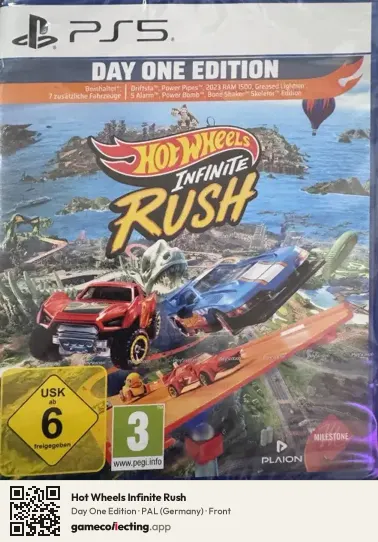 Hot Wheels Infinite Rush PlayStation 5, Germany box front