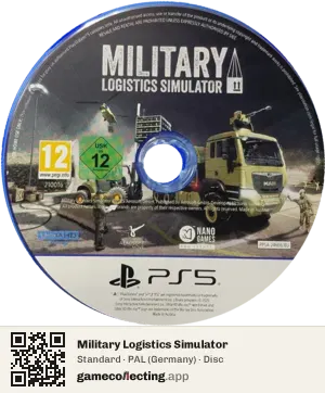 Military Logistics Simulator PlayStation 5, PAL disc