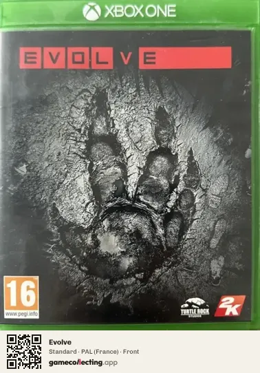 Evolve Xbox One, France box front