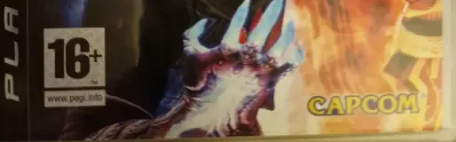 Devil May Cry 4, the PEGI square on its front