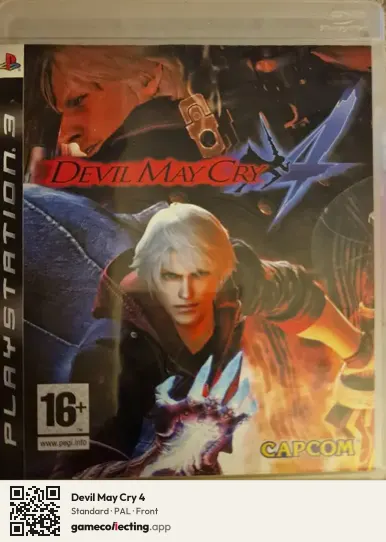 Devil May Cry 4 PlayStation 3, PAL box front