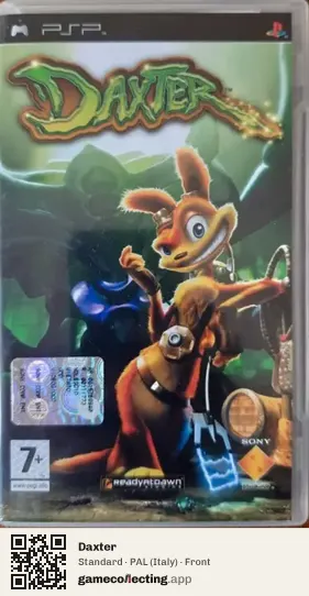 Daxter PlayStation Portable, Italy box front