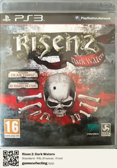 Risen 2: Dark Waters PlayStation 3, France box front