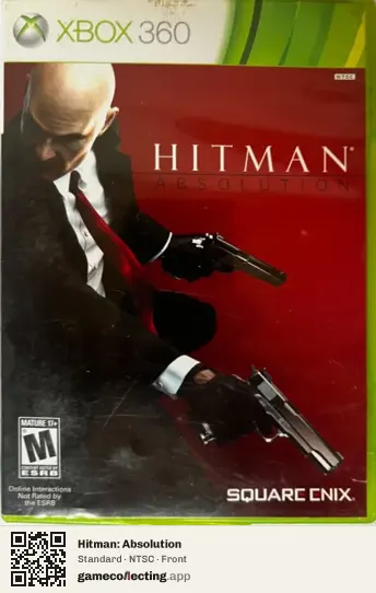 Hitman: Absolution Xbox 360, NTSC box front
