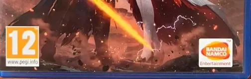 Tales of Arise, the USK square on its front