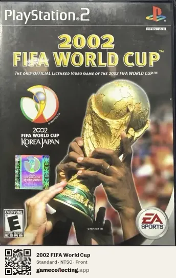 2002 FIFA World Cup PlayStation 2, NTSC box front