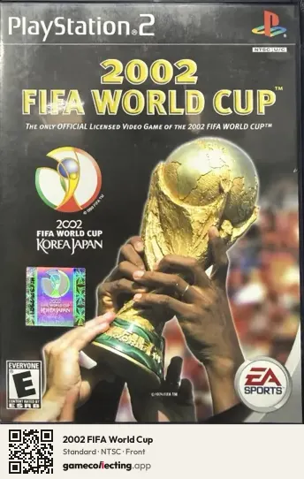 2002 FIFA World Cup PlayStation 2, NTSC box front