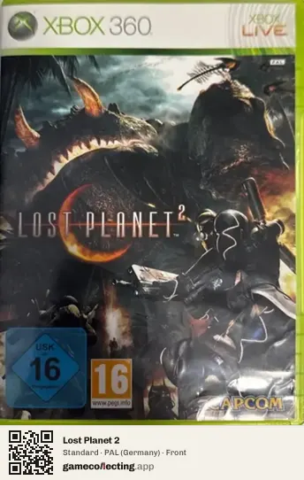 Lost Planet 2 Xbox 360, Germany box front
