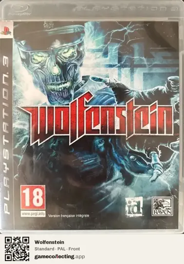 Wolfenstein PlayStation 3, PAL box front
