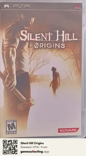 Silent Hill Origins PlayStation Portable, NTSC box front
