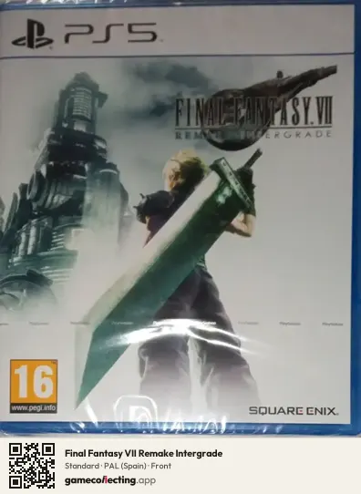 Final Fantasy VII Remake Intergrade PlayStation 5, Spain box front