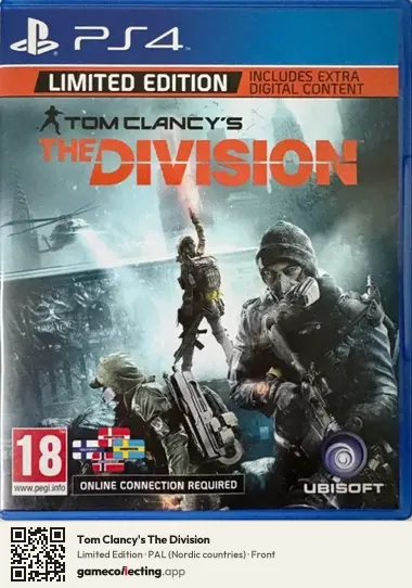 Tom Clancy's The Division PlayStation 4, Nordic countries box front