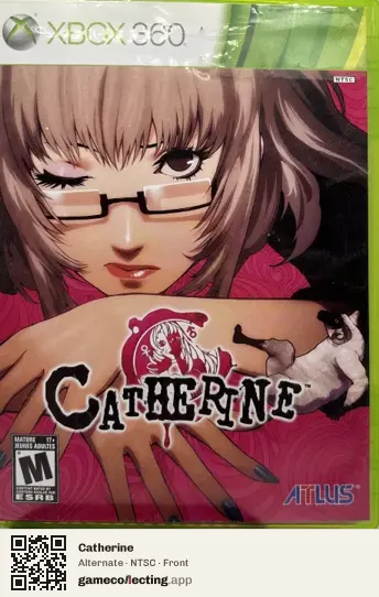 Catherine Xbox 360, NTSC box front