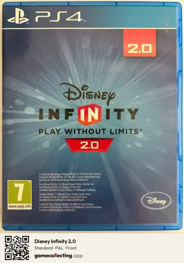Disney Infinity 2.0 PlayStation 4, PAL box front