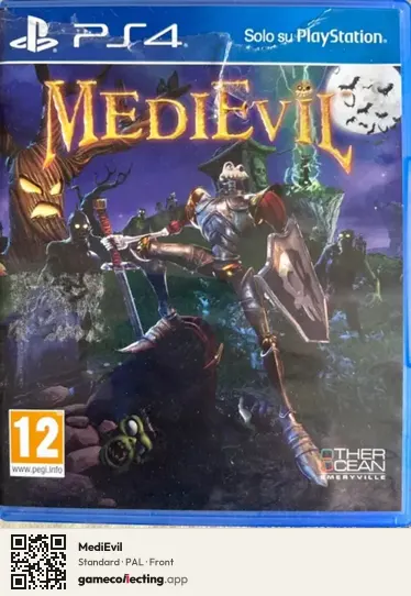 MediEvil PlayStation 4, PAL box front